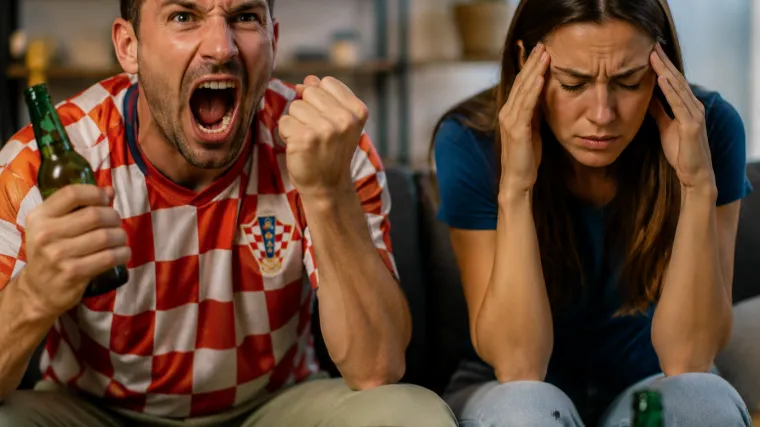 S ovim znakovima gledati utakmicu je prava noćna mora: Živčani su, plaću i viču