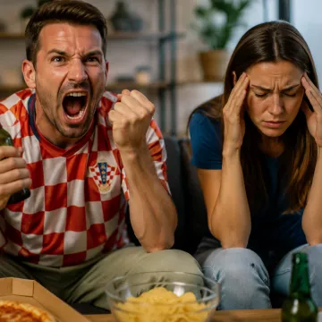 S ovim znakovima gledati utakmicu je prava noćna mora: Živčani su, plaću i viču