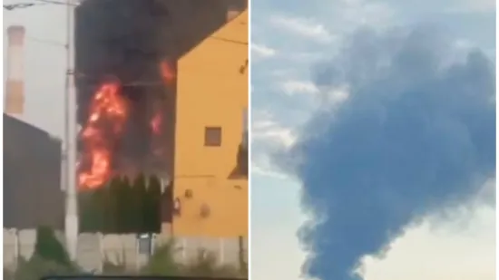 Iznad ruskog grada diže se gust dim: Ukrajinci pogodili važnu rusku tvornicu