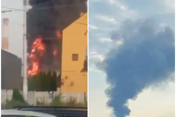 Iznad ruskog grada diže se gust dim: Ukrajinci pogodili važnu rusku tvornicu