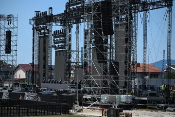 Odbrojava se do velikog Thompsonovog koncerta: Ovako danas izgleda pozornica u Zapre&scaron;iću