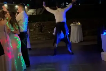 Početak je izgledao kao scena iz filma, a onda je nastao najsmje&scaron;niji video s vjenčanja