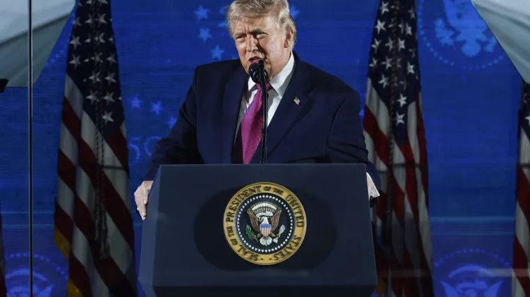 Stao ispred američkih velikana pa napao komuniste, Trumpov govor daleko će odjeknuti