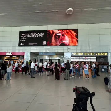 Vatreni uskoro slijeću na aerodrom Dr. Franjo Tuđman nakon &scaron;okantnog ispadanja sa SP-a