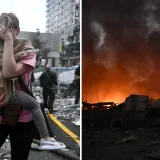 Scene očaja u Kijevu: Eksplozije i dim probudile grad, sve je vi&scaron;e žrtava silovitog napada