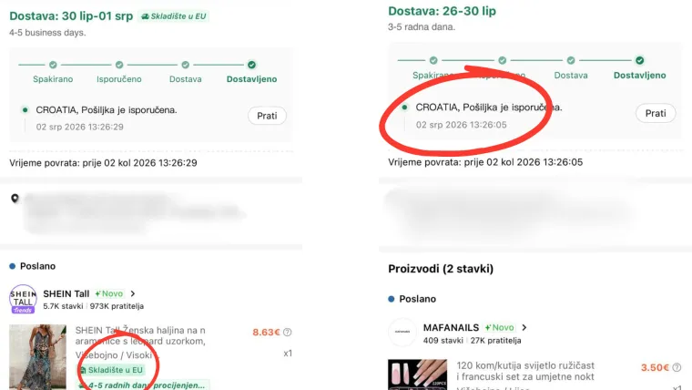 Ovako se može izbjeći carina na pakete s Temua i Sheina. Ali Hrvate će zabrinuti novi tro&scaron;ak
