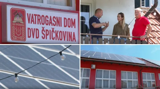 U &Scaron;pičkovini na vatrogasnom domu napravili elektranu: Prepolovit će račune?