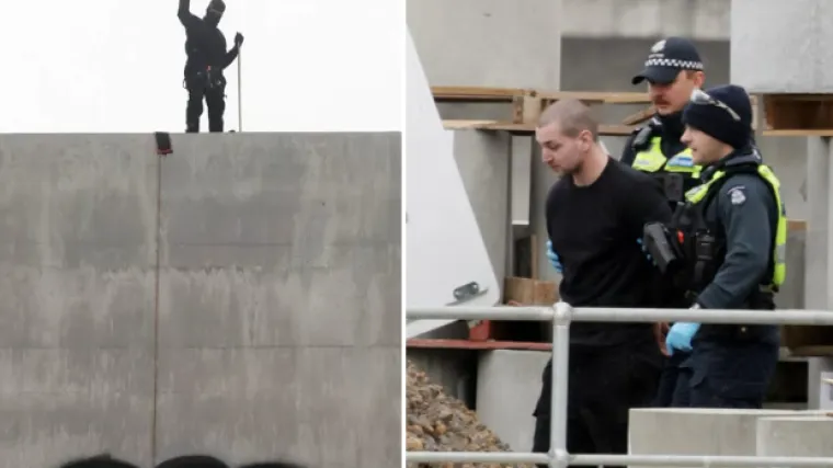 Popeo se na vrh mosta, ispisao grafit i odbijao sići zbog jednog razloga: 'Dosta mi je plaćanja'