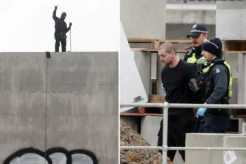 Popeo se na vrh mosta, ispisao grafit i odbijao sići zbog jednog razloga: 'Dosta mi je plaćanja'