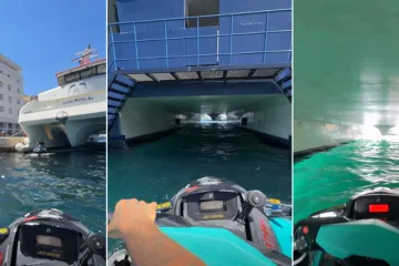 Pro&scaron;ao jet skijem ispod katamarana pa objavio video: 'More nije zabavni park za glupe turiste'