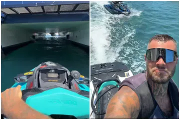 Nijemac koji se provozao jet skijem ispod katamarana: 'U blizini smo Slovenije, pozdravljamo Hrvatsku'