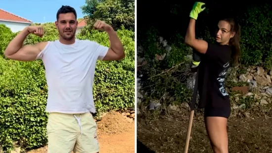 Noćna akcija na Braču! Gospodin Savr&scaron;eni Karlo i Kaja uhvaćeni s motikama u rukama &ndash; evo &scaron;to su radili u mraku