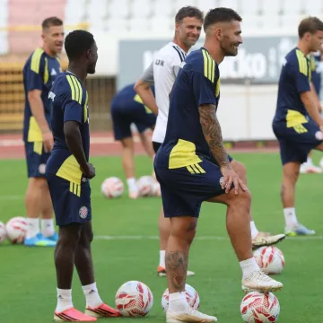 Hajduk odradio trening pred Žilinu, a Livaja i Garcia ukrali su pozornost ovim izrazima lica
