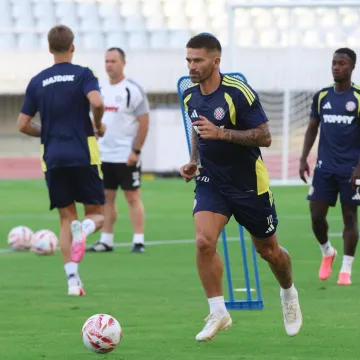 Hajduk odradio trening pred Žilinu, a Livaja i Garcia ukrali su pozornost ovim izrazima lica