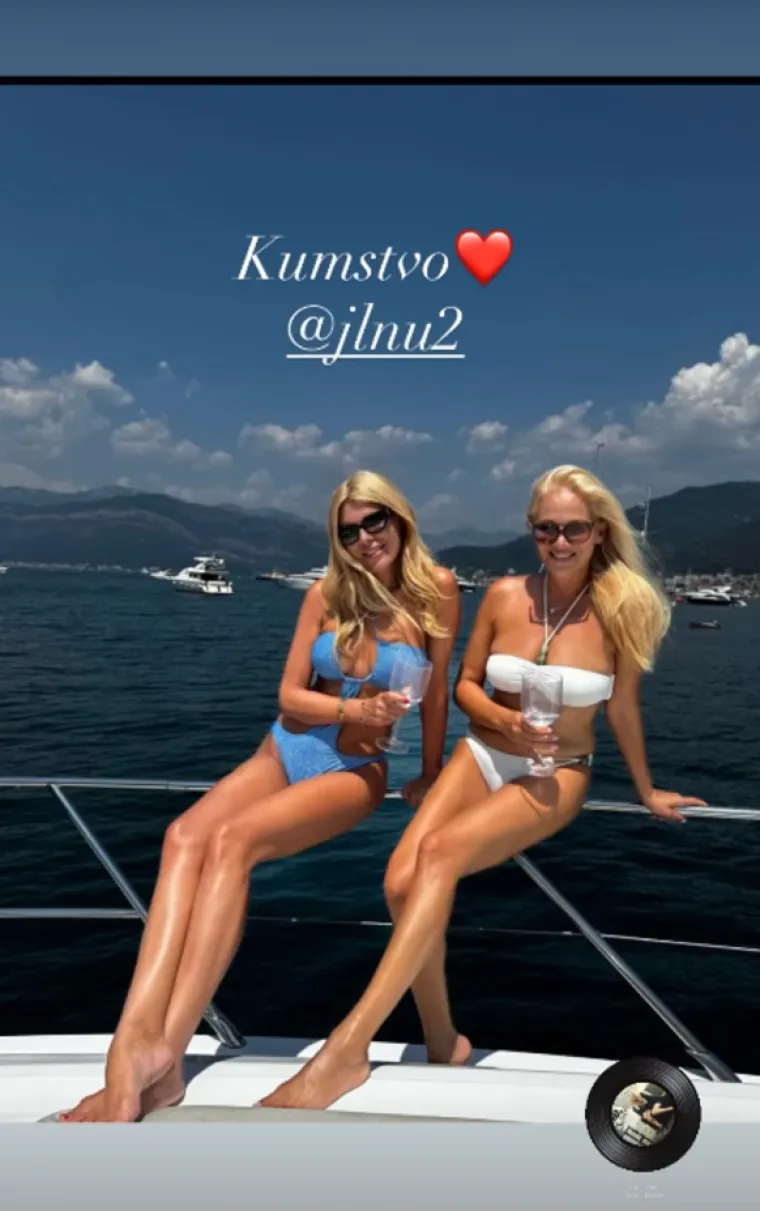 Kći legendarnog &Scaron;abana &Scaron;aulića zablistala na jahti usred Jadrana, uživa u luksuznom odmoru