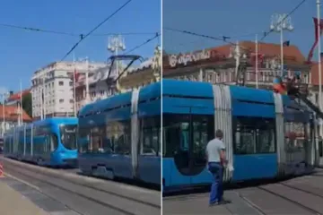 Kolaps na Trgu bana Jelačića, pogledajte snimku zastoja: Oglasio se ZET