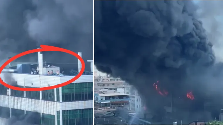 Požar guta veliku tvornicu, najmanje 28 mrtvih! &Scaron;ire se dramatične snimke
