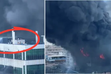 Požar guta veliku tvornicu, najmanje 28 mrtvih! &Scaron;ire se dramatične snimke