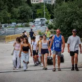 Ovo je stadion dan prije Ultre, tisuće posjetitelja već su u Splitu, pogledajte atmosferu