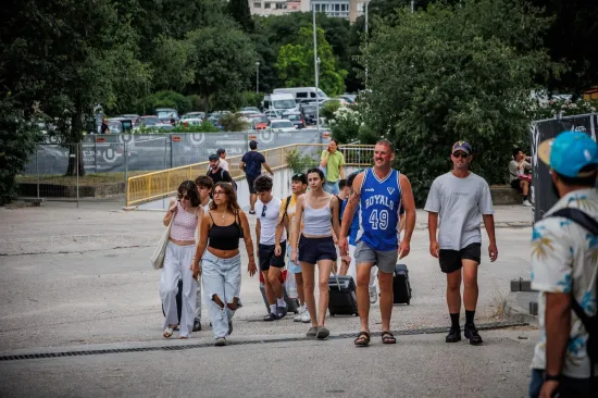 Ovo je stadion dan prije Ultre, tisuće posjetitelja već su u Splitu, pogledajte atmosferu