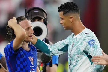 Pojavila se snimka iz Toronta! Modrić i Ronaldo prasnuli u smijeh nakon onoga &scaron;to im je sudac rekao