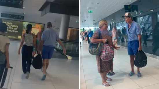 Laura Prgomet stigla u Zagreb, dopratio je Ciganović: A onda je sreo Željku Markić