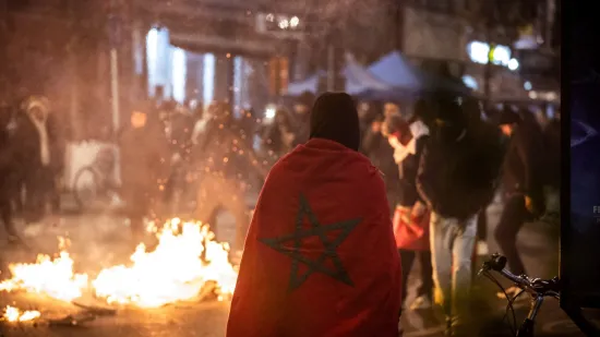 Marokanci diljem Europe divljali nakon ispadanja sa Svjetskog nogometnog prvenstva