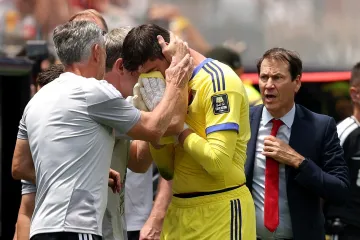 Courtois se ozlijedio i u suzama napustio teren: Emotivni opro&scaron;taj od Mundijala slomio Belgiju