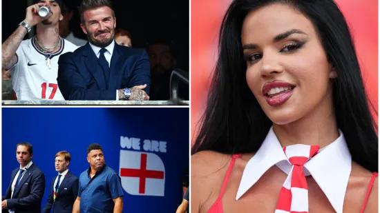 Na utakmici Beckham, pravi Ronaldo, a Ivana Knoll plijenila pažnju...: Evo &scaron;to je sve radila