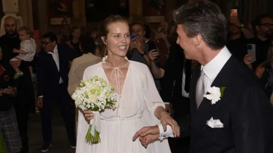 Udala se IT djevojka 90-ih: Eva Herzigova rekla 'da' nakon 25 godina ljubavi s poduzetnikom