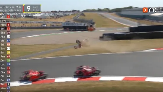 Lecuone imao pobjedu u rukama pa doživio &scaron;ok: Jedan pad promijenio sve u Superbike drami