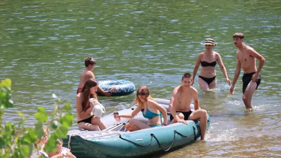 Vrući ljetni dan uz Dravu: Pogledajte 'Big Jump' u Svetoj Mariji koji je odu&scaron;evio mnoge