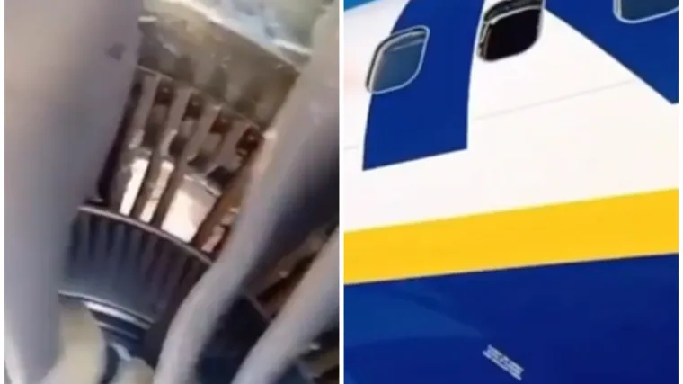 Ovo je prozor aviona kroz koji je napola 'ispao' Srbin: Pojavile se snimke