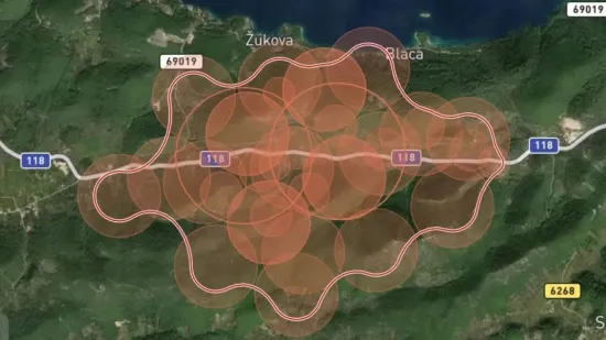 Satelitske snimke otkrivaju razmjere kataklizme na Korčuli: Dvije fronte spojile su se u pakao