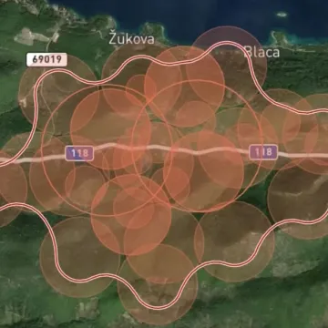 Satelitske snimke otkrivaju razmjere kataklizme na Korčuli: Dvije fronte spojile su se u pakao