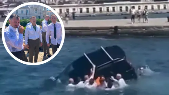 Pojavila se snimka drame na Jadranu: Auto krenuo tonuti, vojnici bez razmi&scaron;ljanja skočili u pomoć
