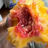 Naletjela je na nekakve bijele grudice u breskvi i zapitala se je li bilo pametno to pojesti