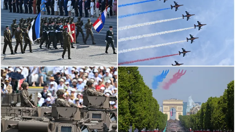 Kakva vojna sila u Parizu! Posebno su moćni hrvatski specijalci, pogledajte ove prizore