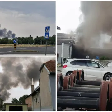 Ogroman požar u Međimurju, plamen seže do 25 metara! Upozorenje građanima: 'Ne izlazite van'