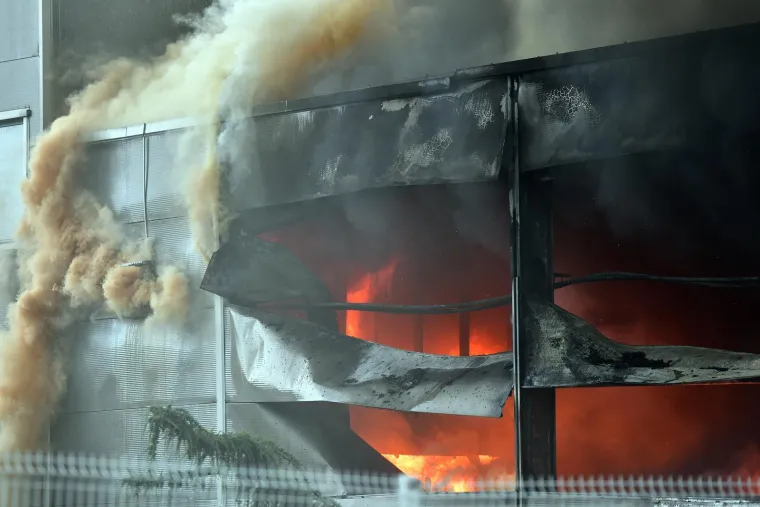 Uga&scaron;en veliki požar u Međimurju, &scaron;teta bi mogla biti milijunska: 'Jako te&scaron;ka intervencija'