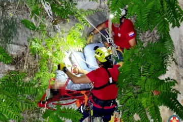 Dron u sumrak otkrio nestalog mu&scaron;karca: HGSS se užetima spu&scaron;tao niz litice