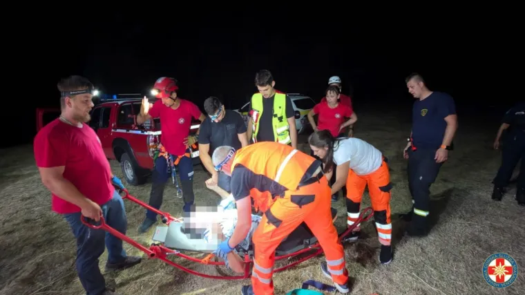 Donosimo snimku spa&scaron;avanja mu&scaron;karca koji je 10 sati visio naglavačke u kanjonu Čikole
