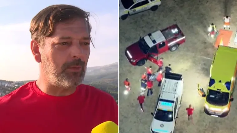 Zvonimir je prvi do&scaron;ao do zaglavljenog mu&scaron;karca u Drni&scaron;u: 'Vidjeli smo da ima krvi'