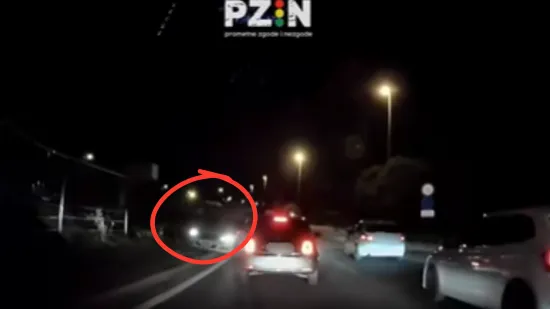 Stranac u Mercedesu vozio u suprotnom smjeru na brzoj cesti: 'Poslati ga doma busom!'