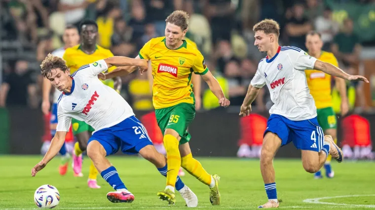 Hajduk poražen kod Žiline: Bijeli nakon trilera ipak pro&scaron;li u drugo pretkolo Europske lige