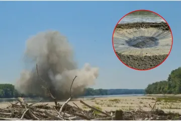 Na Dunavu uni&scaron;tene dvije bombe te&scaron;ke 120 kilograma! Ova eksplozija će vam reći sve
