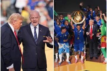 Kur&scaron;lus na pozornici zbog Trumpa: Igrači gledali u čudu, a Infantino ga nagradio vrijednim poklonom