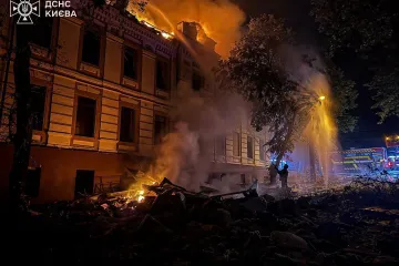 Odmazda za udar na 'ruski Amazon': Projektili pogodili Kijev, požari bukte diljem grada