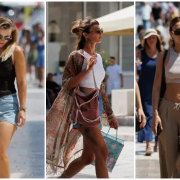 Nećete moći skinuti pogled: Zanosne ljepotice pretvorile Zadar u modnu pistu