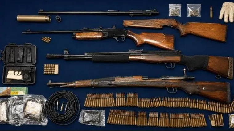 Uhvaćen dalmatinski Rambo: Te&scaron;ko je nabrojati &scaron;to su mu sve prona&scaron;li u stanu